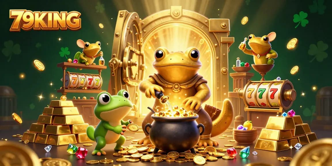 Experience exciting wins with 79KING as a golden alchemist transforms base metals into riches.