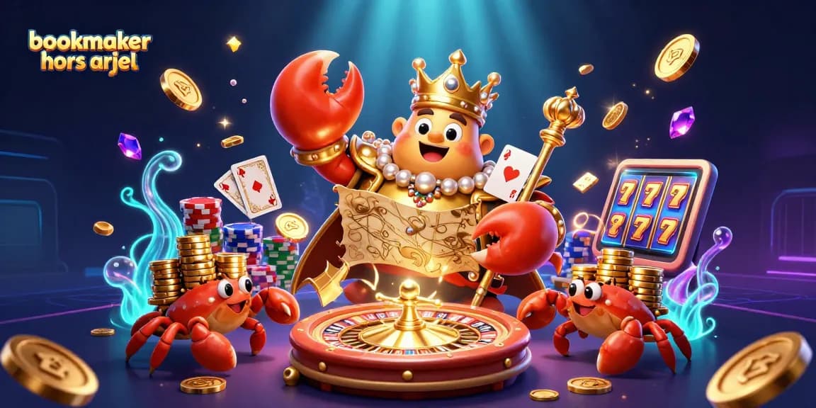 Pariez avec les meilleurs bookmakers hors arjel, illustration dynamique de casino sous-marin.