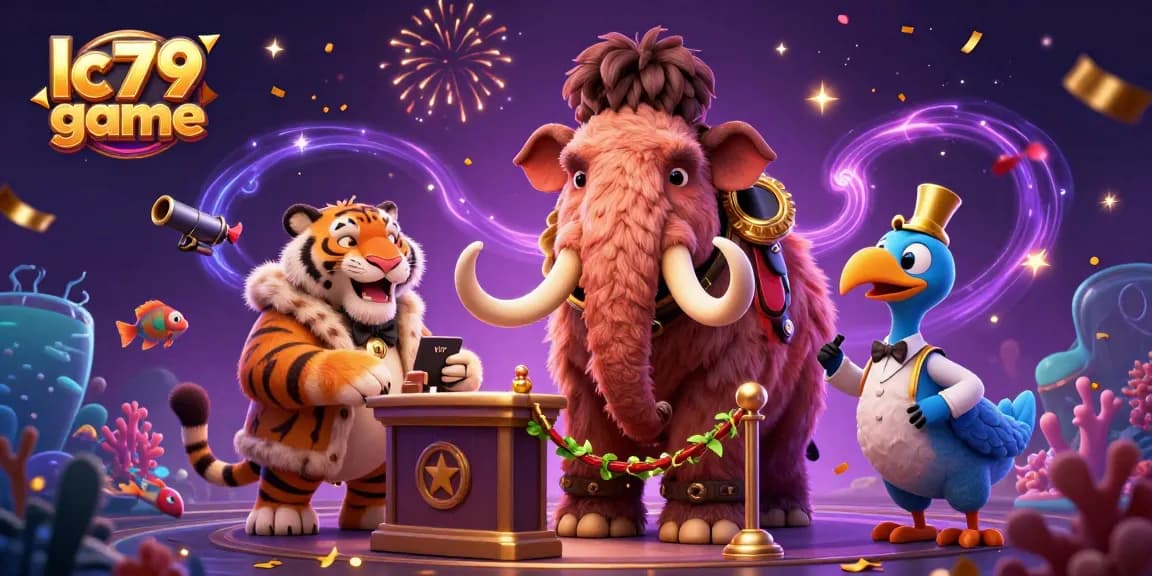 lc79 game chiêu đãi các game thủ với trò chơi bắn cá hấp dẫn và đầy màu sắc.