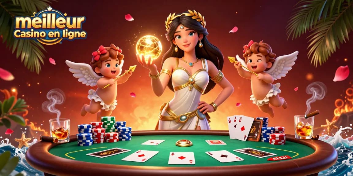 Vivez l'excitation du meilleur casino en ligne avec des actions de poker vibrantes et des personnages enchanteurs.