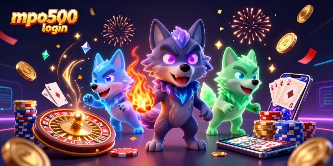 Spin to win with mpo500 login for exciting gaming adventures and vibrant visuals.