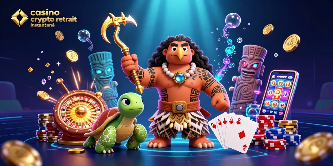 Retraits rapides avec un casino crypto retrait instantané : gains en un clin d'œil grâce à des transactions dynamiques.