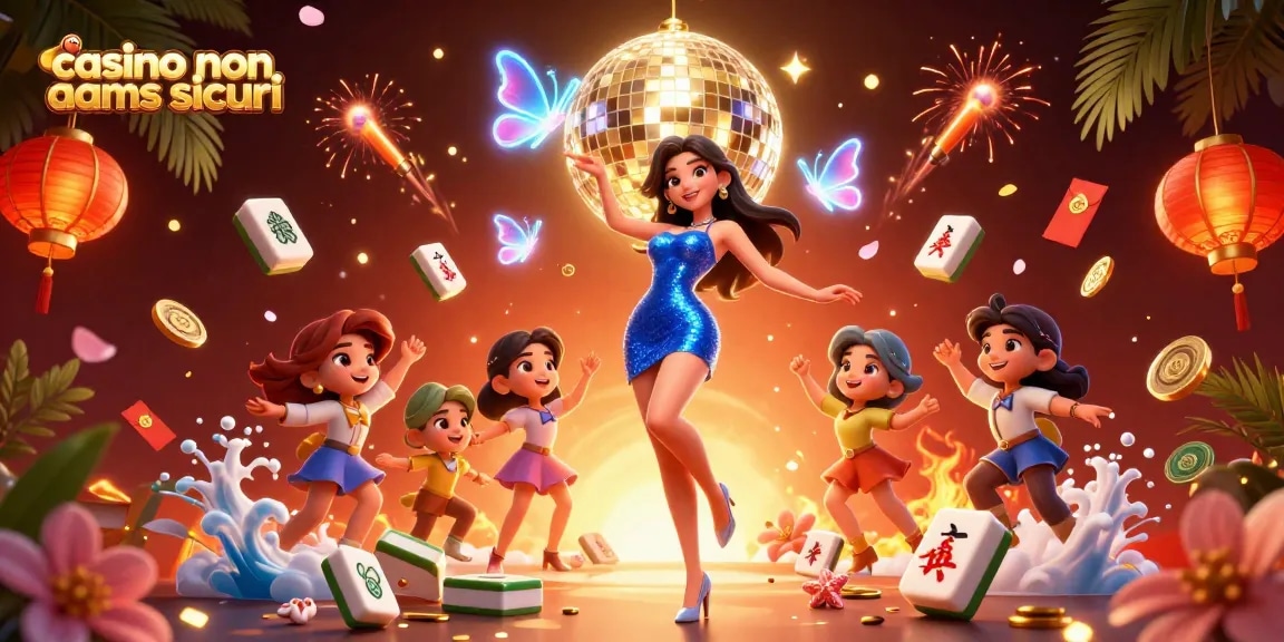 Gioca in casinò non AAMS sicuri con immagini vivaci e interazioni ad alta energia illustrate
