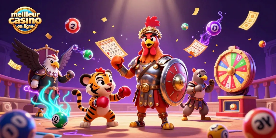 Explorez le plaisir immersif au meilleur casino en ligne avec des éléments de gladiateur en 3D et de jeux de hasard dynamiques