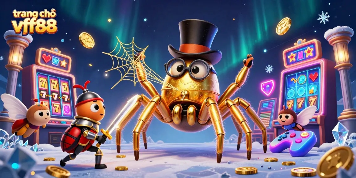 Experience thrilling slot adventures on trang chủ vff88 with vibrant characters and casino elements.