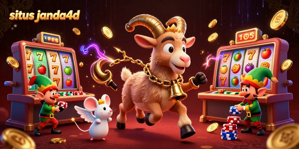 Gamer meraih jackpot di situs janda4d dengan slot penuh simbol keberuntungan.