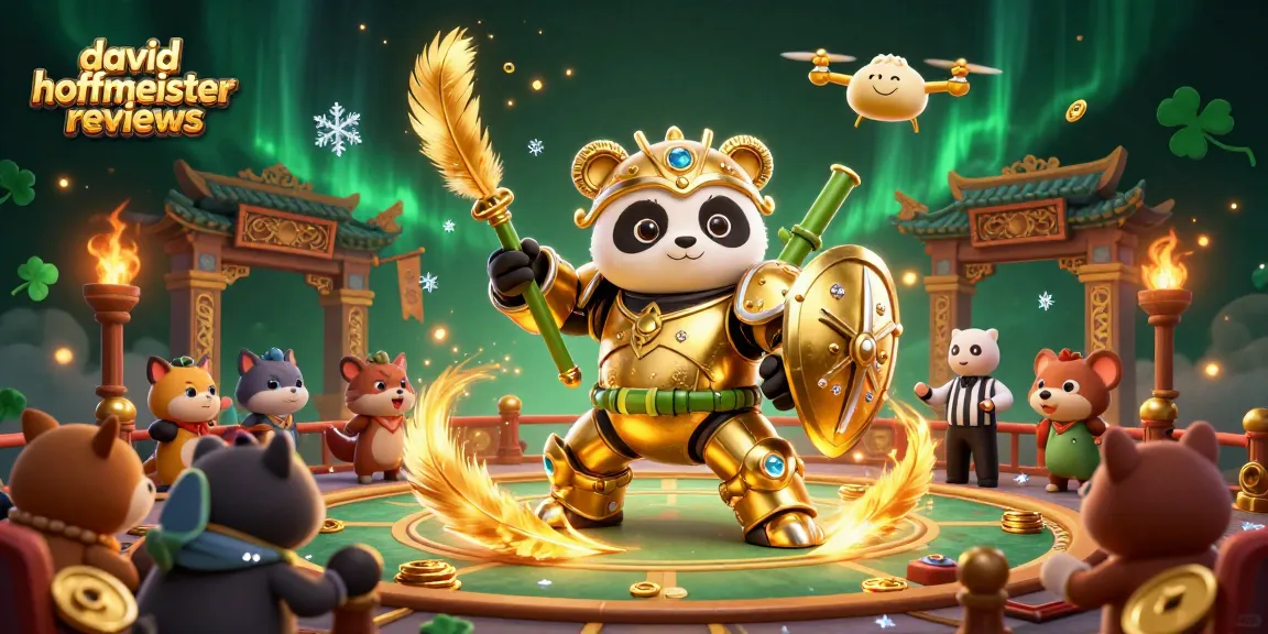 Engage with exciting david hoffmeister reviews in a dynamic gambling arena showcasing 3D characters and vibrant game elements.