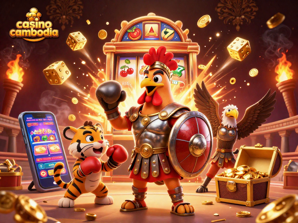 Experience an exciting casino cambodia adventure with dynamic slot machines and thrilling characters.