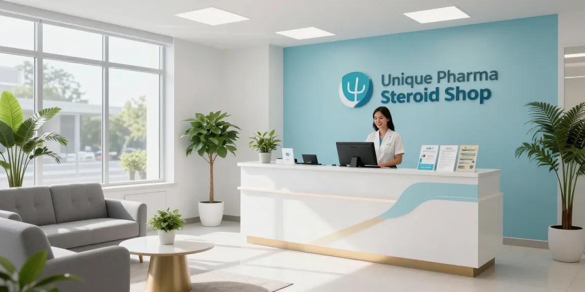 Unique Pharma Steroid Shop: Professional medical consultation in a welcoming healthcare environment.