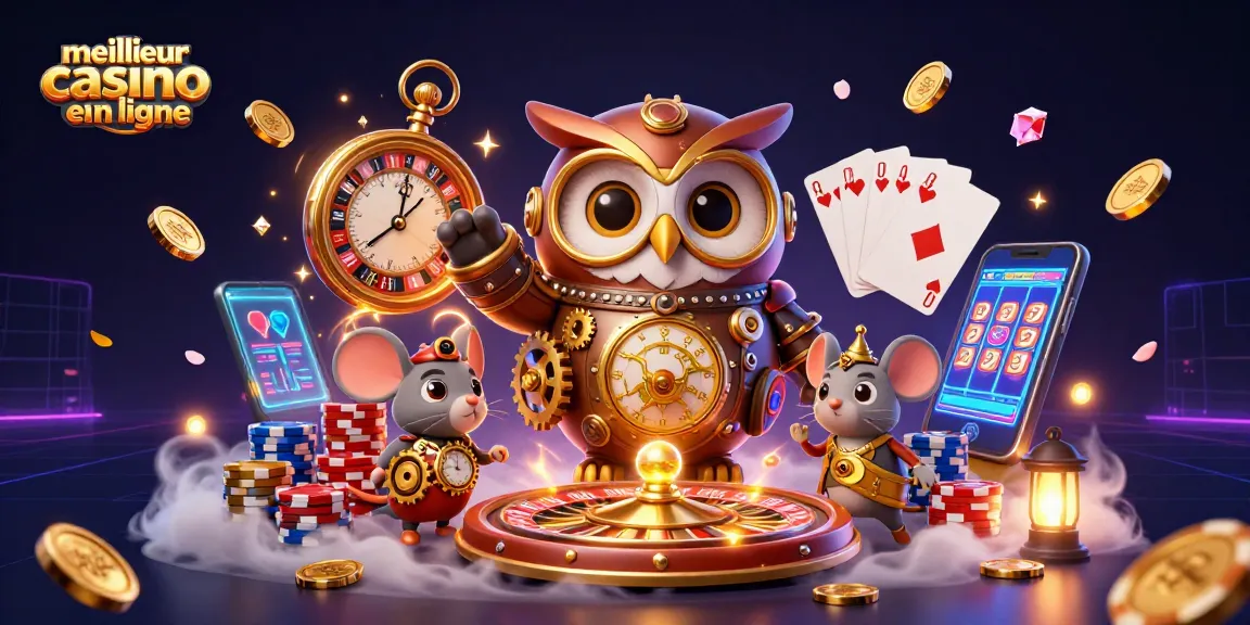 Profitez de la meilleure expérience de casino au meilleur casino en ligne avec des quinte flush royales et des éléments dorés