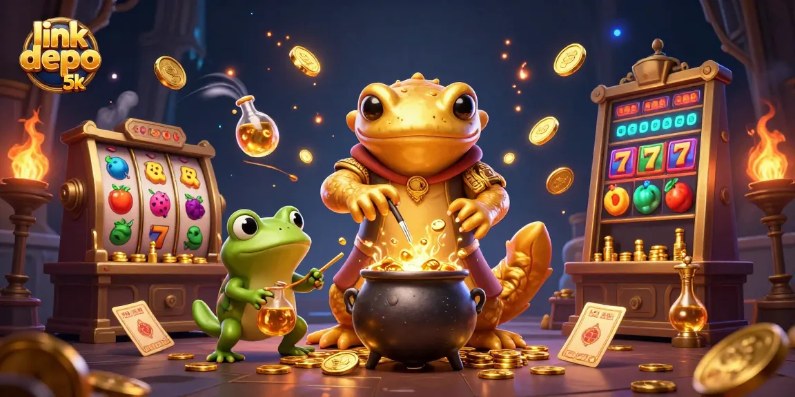 Score big with link depo 5k as golden slot reels and alchemists mix to create wealth.