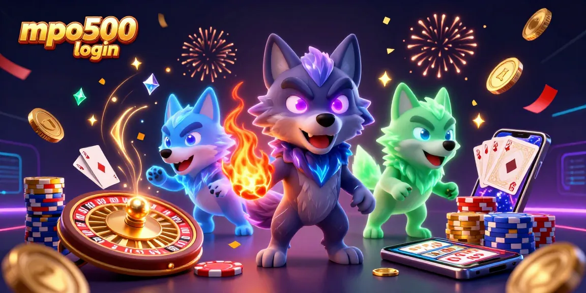 Spin to win with mpo500 login for exciting gaming adventures and vibrant visuals.