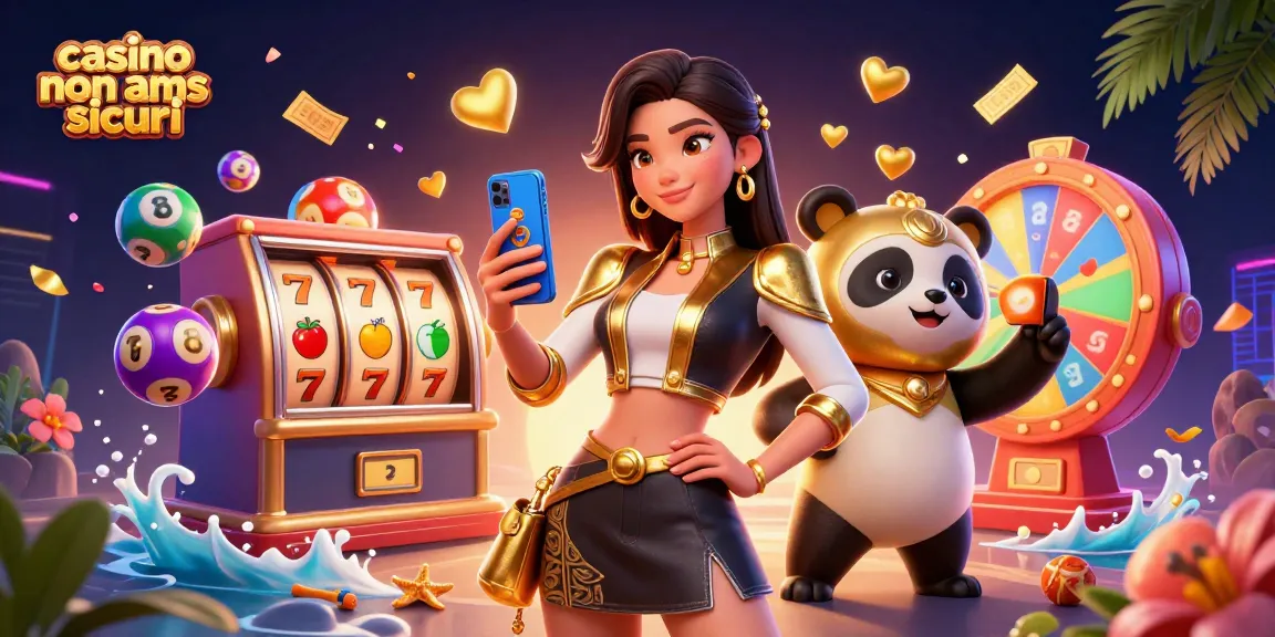 Vivi un'emozione mozzafiato con il casino non AAMS sicuri che mostra giochi vibranti e personaggi coinvolgenti.