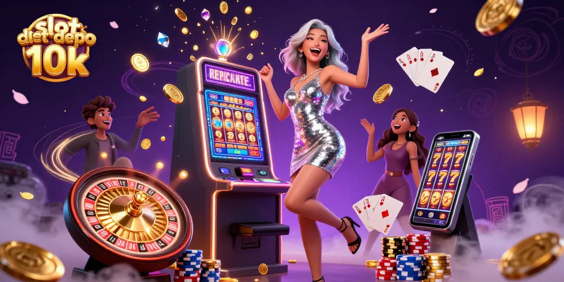 Experience the thrill of slot depo 10k gaming with exciting jackpots and vibrant casino visuals.