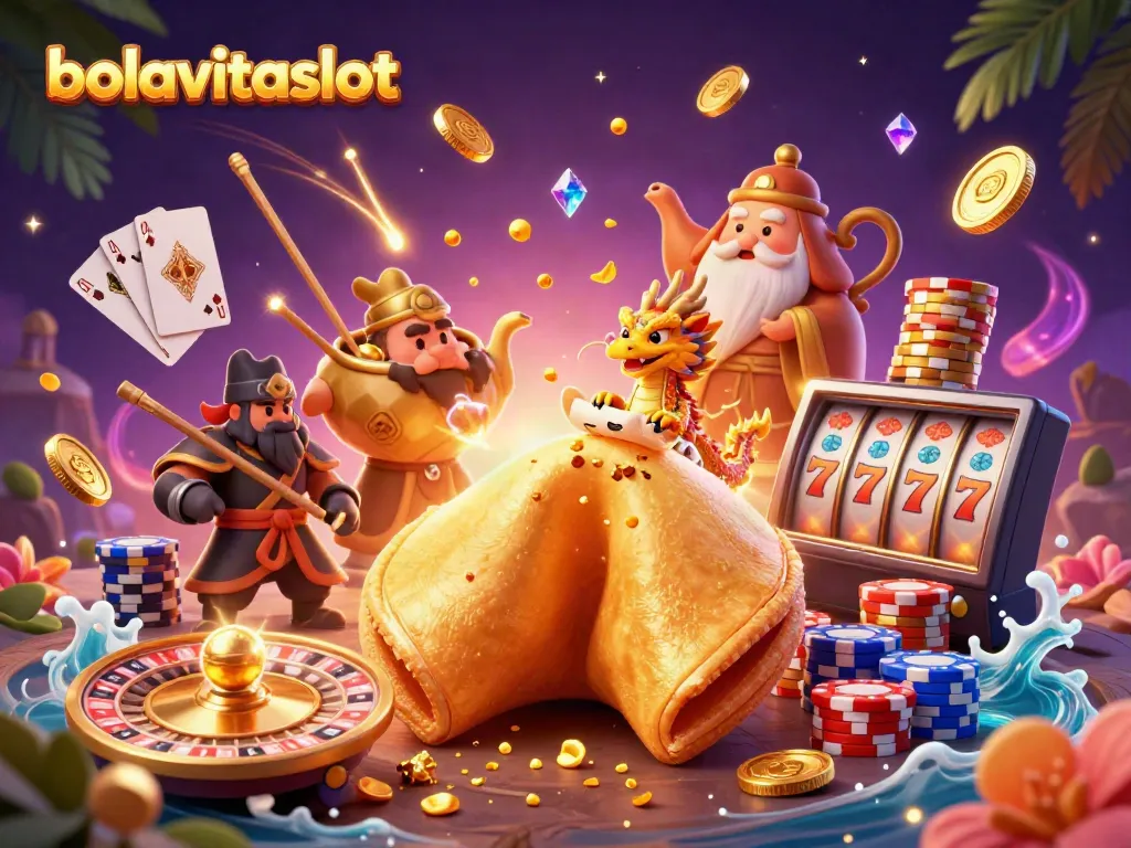 Experience the excitement of bolavitaslot with a magical 3D slot adventure featuring golden dragons and coins.
