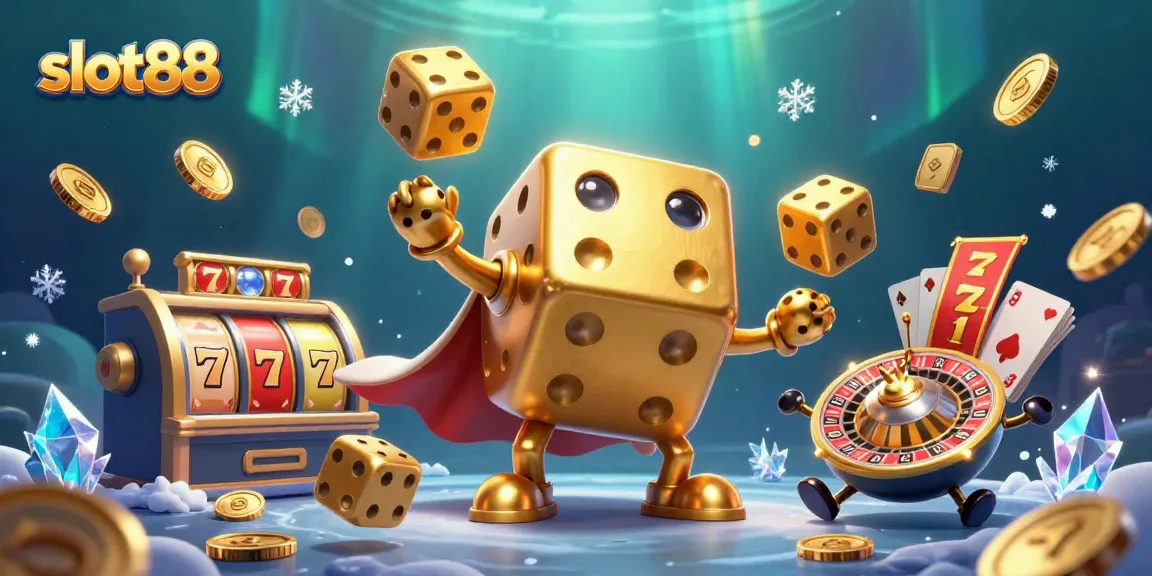 Engage with slot88 and experience thrilling jackpot excitement in this entertaining casino illustration.